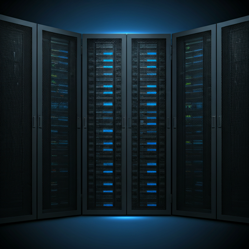 Secure data center server room